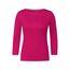Cecil Damen Basic T-Shirt in Unifarbe pink Sorbet XS