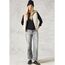Cecil Damen B317389 Basic T-Shirt In Unifarbe, Deep Charcoal Grey,XS