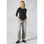 Cecil Damen B317389 Basic T-Shirt In Unifarbe, Deep Charcoal Grey,XS