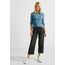 Cecil Basic Baumwollshirt U-Boot Ausschnitt