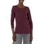 Amazon Essentials Damen Langärmeliges T-Shirt mit Rundhalsausschnitt in klassischer Passform (erhältlich in Übergröße), Burgunderrot, XX-Large