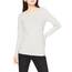 Amazon Essentials Damen Langärmeliges T-Shirt mit Rundhalsausschnitt in klassischer Passform (Erhältlich in Übergröße), Hellgrau Meliert, XX-Large