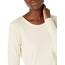 Amazon Essentials Damen Langärmeliges T-Shirt mit Rundhalsausschnitt in klassischer Passform (Erhältlich in Übergröße), Oatmeal Heather, XX-Large