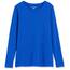Amazon Essentials Damen Langärmeliges T-Shirt mit Rundhalsausschnitt in klassischer Passform (erhältlich in Übergröße), Hellblau, XX-Large