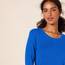 Amazon Essentials Damen Langärmeliges T-Shirt mit Rundhalsausschnitt in klassischer Passform (erhältlich in Übergröße), Hellblau, XX-Large