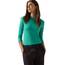 Cecil Damen B317389 Basic T-Shirt In Unifarbe, Aventurine Green,M
