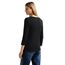 Cecil Damen Basic Boatneck T-Shirt, Black, S