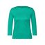Cecil Damen B317389 Basic T-Shirt In Unifarbe, Aventurine Green,S