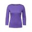 Cecil Damen B317389 Basic T-Shirt In Unifarbe, Wild Lilac,S