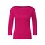 Cecil Damen Basic T-Shirt in Unifarbe pink Sorbet M