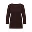 Damen Basic U-Boot Shirt