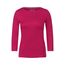 Cecil Basic Baumwollshirt U-Boot Ausschnitt