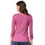 Cecil Damen B317389 Basic Baumwollshirt U-Boot Ausschnitt, Frosted Rose, S