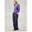 Cecil Damen B317389 Basic T-Shirt In Unifarbe, Wild Lilac,XS
