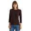 Damen Basic U-Boot Shirt