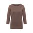 Damen Basic Shirt in Unifarbe