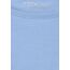 Cecil Damen B317389 Basic Baumwollshirt U-Boot Ausschnitt, soda Blue, S