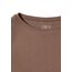 Cecil Basic Shirt in Unifarbe Cocoa Taupe M
