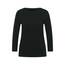 Damen Basic Shirt in Unifarbe