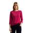 Cecil Basic Baumwollshirt U-Boot Ausschnitt