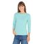 Damen Basic Shirt in Unifarbe