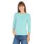 Damen Basic Shirt in Unifarbe