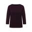 Damen Basic U-Boot Shirt