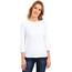 Cecil Damen Basic Boatneck T-Shirt, White, L