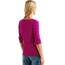 Cecil Basic Baumwollshirt U-Boot Ausschnitt