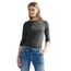 Cecil Damen B317389 Basic Baumwollshirt U-Boot Ausschnitt, Strong Khaki, M