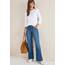 Damen Basic U-Boot Shirt