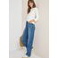 Damen Basic U-Boot Shirt