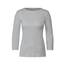 Cecil Basic Baumwollshirt U-Boot Ausschnitt