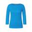 Cecil Basic Baumwollshirt U-Boot Ausschnitt