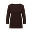 Damen Basic U-Boot Shirt