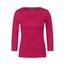 Cecil Basic Baumwollshirt U-Boot Ausschnitt