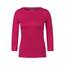Cecil Basic Baumwollshirt U-Boot Ausschnitt