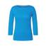 Cecil Basic Baumwollshirt U-Boot Ausschnitt