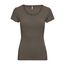 ONLY 3er Pack Damen T-Shirt schwarz oder weiß Kurzarm lang Basic Sommer T-Shirts XS S M L XL 15209153 (Farb Mix 6, M)