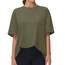 THE GYM PEOPLE Damen Kurzärmeliges mit Rundhalsausschnitt Übergroße T-Shirts Basic Baumwolle Shirts
