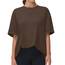 THE GYM PEOPLE Damen Kurzärmeliges mit Rundhalsausschnitt Übergroße T-Shirts Basic Baumwolle Shirts