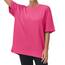 THE GYM PEOPLE Damen Kurzärmeliges mit Rundhalsausschnitt Übergroße T-Shirts Basic Baumwolle Shirts