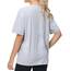 THE GYM PEOPLE Damen Kurzärmeliges mit Rundhalsausschnitt Übergroße T-Shirts Basic Baumwolle Shirts