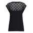 ONLY Damen Regular Fit T-Shirt onlNICOLE S/S Mix TOP NOOS 15151008, Einfarbig, Gr. 40 (Herstellergröße: L), Schwarz (Black)