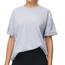 THE GYM PEOPLE Damen Kurzärmeliges mit Rundhalsausschnitt Übergroße T-Shirts Basic Baumwolle Shirts