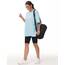 THE GYM PEOPLE Damen Kurzärmeliges mit Rundhalsausschnitt Übergroße T-Shirts Basic Baumwolle Shirts
