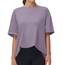 THE GYM PEOPLE Damen Kurzärmeliges mit Rundhalsausschnitt Übergroße T-Shirts Basic Baumwolle Shirts