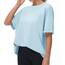 THE GYM PEOPLE Damen Kurzärmeliges mit Rundhalsausschnitt Übergroße T-Shirts Basic Baumwolle Shirts