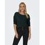 ONLY Damen Onlalba 3/4 Top JRS Noos Langarmshirt, Dark Sea,L