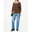 ONLY Damen ONLALBA 3/4 JRS NOOS Top, Potting Soil ,XXS